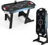 COSTWAY Airhockey Tisch klappbar, Air Hockey Spieltisch Produktbild-Vorschau 1