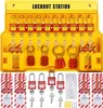 Lockout-Tagout Kit-Station Sicherheitsset 58 Stk. Produktbild-Vorschau 1