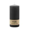 100% PURE, NATURAL WAX, Stumpenkerze, Schwarz, WENZEL, Produktbild-Vorschau 1