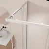 Porte de douche carrée blanc extensible 77 à 90cm de Voir les images du produit 9