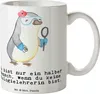 Mr. & Mrs. Panda Kaffeetasse Biologielehrerin Herz - Weiß - Produktbild-Vorschau 1