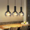 ZMH Závesná lampa do obývačky závesná lampa sklenená 3 Náhľad obrázku produktu 1