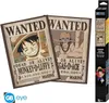 One Piece Set 2 Posters Chibi 52X38 Wanted Luffy & Ace Produktbild-Vorschau 1