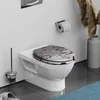 SCHÜTTE MDF WC Sitz Holzkern GREY STEEL, Toilettendeckel Produktbild-Vorschau 9