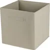 Aufbewahrungsbox Textil, beige 31x31x31cm Produktbild-Vorschau 1