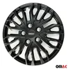 17 Zoll Radkappen Universal Radzierblenden Matte Schwarz Produktbild-Vorschau 6