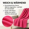 Betz Fleecedecke 130x170 cm 180g/m² – Wohndecke & Produktbild-Vorschau 4