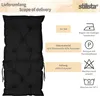 2er Set Stuhlauflage Niedriglehner Auflage Sitzkissen Produktbild-Vorschau 3