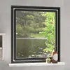 Magnetická okenná sieťka proti hmyzu biela 130x150 cm Náhľad obrázku produktu 2