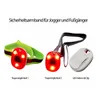 Reflektorband mit LED Licht inkl. Batterie Dauerlicht und Produktbild-Vorschau 2