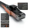 Primewire Patchkabel CAT 8 mit Baumwollummantelung, Gigabit Produktbild-Vorschau 3