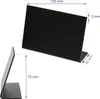 HMF 46424 Supporto da tavolo lavagna a L, set di 10, nero, Anteprima dell’immagine prodotto 4