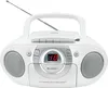SCD5100 Biały Radiomagnetofon z odtwarzaczem CD i Podgląd zdjęcia produktu 2