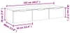vidaXL Nástěnná skříňka Concrete Grey 102x30x20 cm Dřevěný Náhled obrázku produktu 8