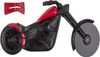 Motorrad Pizzaschneider Biker Pizzamesser Produktbild-Vorschau 2