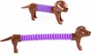 Pop Tube Hund Sensorisches Spielzeug Dehnbar Anti-Stress Produktbild-Vorschau 1
