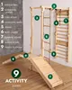 Struttura per arrampicata indoor in legno 9 in 1 per Anteprima dell’immagine prodotto 2
