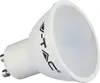 A white LED light bulb with a GU10 base is shown against a white background. Produktbild-Vorschau
