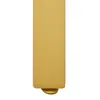 A close-up of the bottom of a gold-colored table leg with a rounded gold foot. Podgląd zdjęcia produktu