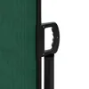vidaXL Seitenmarkise Ausziehbar Dunkelgrün 220x500 cm Produktbild-Vorschau 9