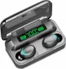 A pair of wireless earbuds in their charging case, with the case lid open. Produktbild-Vorschau