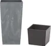Hoher Blumentopf Effect Urbi DURS200E mit Einsatz | Beton Produktbild-Vorschau 6