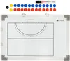 Taktiktafel Pro Magnettafel beidseitig: volles & halbes Produktbild-Vorschau 2