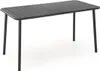 BOSCO rechteckiger Tisch aus Metall mit einem zentralen Produktbild-Vorschau 2