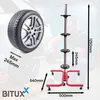 Bituxx Felgenbaum mit Rollen Stabiler Reifenständer für 4 Produktbild-Vorschau 4