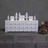 Świecznik kalendarz adwentowy drewniany Led YULETIDE na Podgląd zdjęcia produktu 8