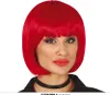 Twenties Bob Perücke Blond Braun Karneval Look Mehrfarbig Produktbild-Vorschau 2
