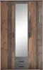 Kleiderschrank Ellis 120cm mit 3 Türen 2 Schubladen und Produktbild-Vorschau 12