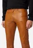 Pantalon en cuir homme Jeans en cuir Ricano SLIM FIT - Voir les images du produit 3