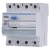A close-up studio shot of a white electrical circuit breaker with blue and gray accents. Produktbild-Vorschau