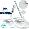 tecuro Stockschraube M 8 x 160mm, Stahl verzinkt mit Dübel Produktbild-Vorschau 1