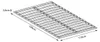 Stelaż do łóżka 120x200 premium płaski niski wkład pod Podgląd zdjęcia produktu 2