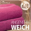 Duschtuch 500gsm Pink 70 X 140 CM (2er Pack) Produktbild-Vorschau 3