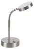 JUST LIGHT HENSKEN LED Tischleuchte Warmweiss 5W stahl Produktbild-Vorschau 3