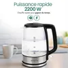 Emerio Bouilloire 1,7 L – Éclairage LED – Protection contre Voir les images du produit 2