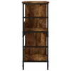 vidaXL Regál Smoked Oak 78,5x33x82 cm odvodený výrobok z Náhľad obrázku produktu 5