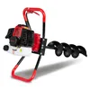 EBERTH Erdlochbohrer Erdbohrer Gartenbohrer Benzin 3PS, Produktbild-Vorschau 3