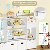 HOMMPA Holz Kinder Bücherregal Kinderregal mit 4 Boxen und Produktbild-Vorschau 8