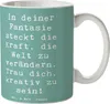 Mr. & Mrs. Panda Tasse Spruch Die Freude an der Kreativität Produktbild-Vorschau 1