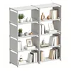 Verdego Bücherregal, Ablageregal 4 Ebenen 8 Fächer, Produktbild-Vorschau 1