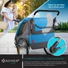 KESSER® Kinderanhänger Fahrradanhänger 360° Drehbar mit Produktbild-Vorschau 8