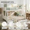 Homestyle4u Palandy 90x200 140x200 Vyvýšená postel Dětská Náhled obrázku produktu 2