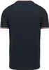 Kariban T-Shirt aus Piqué-Trikot mit V-Ausschnitt für Produktbild-Vorschau 3