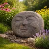 Formano Deko Kopf Steinoptik Mondgesicht Skulptur 50X45 cm Produktbild-Vorschau 2