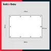 KOTARBAU® Plane 160 g/m2 Abdeckplane wasserdicht 5x6 m Produktbild-Vorschau 3