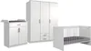 Babyzimmer-Set Kiel 3tlg Wickelkommode Babybett Produktbild-Vorschau 1